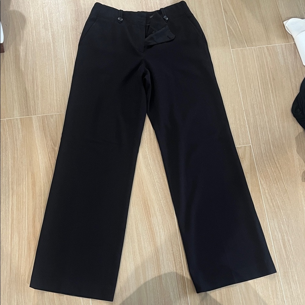 Classic Black Wide Leg Pants